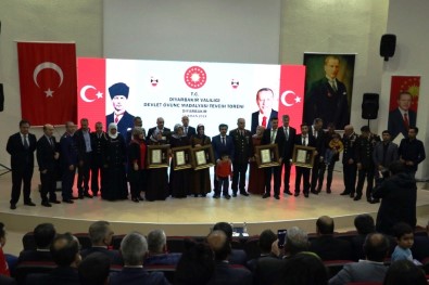Diyarbakır'da Devlet Övünç Madalyası Tevcih Töreni