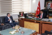 RAMAZAN ÖZCAN - MTB' Den Başkan Gürkan'a Hayırlı Olsun Ziyareti
