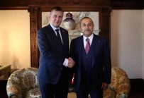 Bakan Çavuşoğlu, Çekya Dışişleri Bakanı Petricek İle Görüştü
