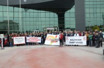 İŞ BIRAKMA EYLEMİ - Balıkesir'de Sağlık Çalışanlarına Şiddet Kınandı