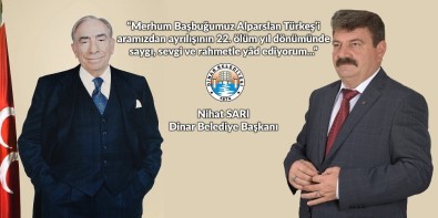 Başkan Sarı'dan Başbuğ Alparslan Türkeş'i Anma Mesajı