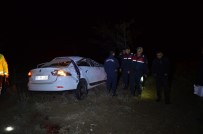 OSMAN ÇAKIR - Konya'da Otomobil Takla Attı Açıklaması 1 Ölü, 4 Yaralı
