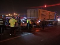 Tarsus'ta Otomobil Tırın Dorsesine Çarptı Açıklaması 1 Ölü