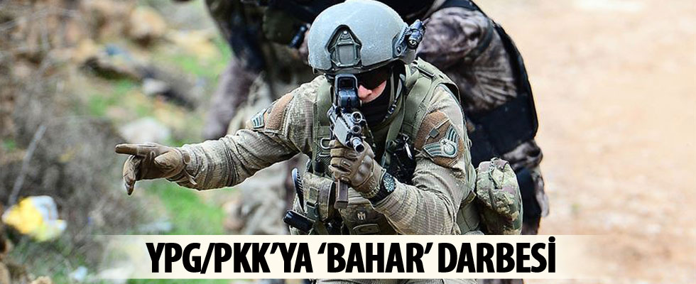 YPG/PKK'ya 'bahar' darbesi