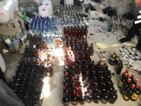 KAÇAK İÇKİ - Adana'da Kaçak İçki Operasyonu