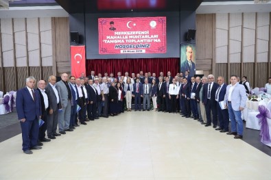 Başkan Doğan Mahalle Muhtarları İle Bir Araya Geldi