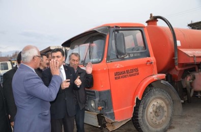 Başkan Faruk Demir'den Hizmet Araçlarına Teftiş