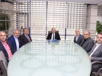 BİLİM SANAYİ VE TEKNOLOJİ BAKANI - Bölge Başkanı Taşlı Ve Yönetiminden Başkan Özlü'ye Ziyaret