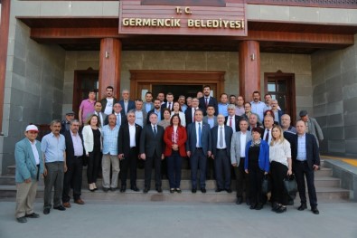 Çerçioğlu Ve CHP Heyetinden Başkan Öndeş'e Tebrik Ziyareti
