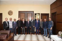 BASıN İLAN KURUMU - Gazeteciler Cemiyet'ten Aşgın'a 'Hayırlı Olsun' Ziyareti