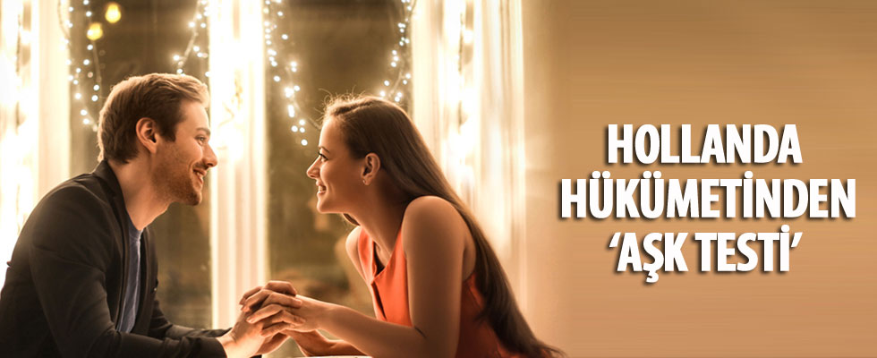 Hollanda hükümetinden 'aşk testi'
