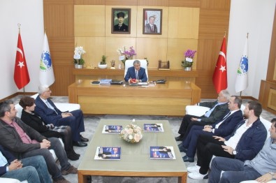 SGB Yönetiminden Başkan Yüce'ye Ziyaret