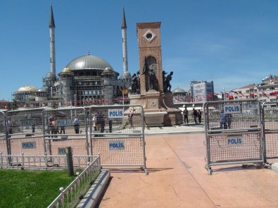 Taksim'de 1 Mayıs Önlemleri