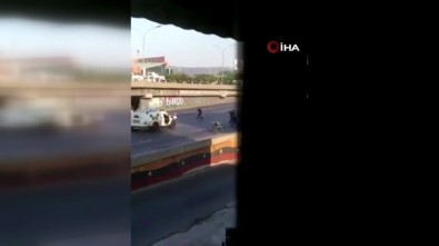 Venezuela'da Guaido Destekçilerinden Askere Gözaltı