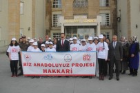 İDRIS AKBıYıK - Hakkarili 40 Öğrenci Muğla Gezisine Uğurlandı