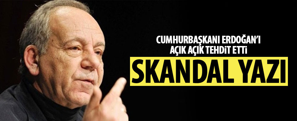 Bekir Çoşkun'dan açık tehdit!