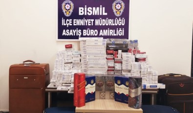 Diyarbakır'da 2 Bin 83 Paket Kaçak Sigara Ele Geçirildi