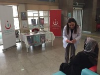 TÜTÜNLE MÜCADELE - Hastanede Bilgilendirme Standı Açıldı