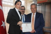 İLÇE SEÇİM KURULU - Manyas'ta Barcin Mazbatasını Aldı