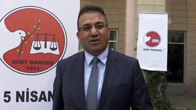 Siirt'te Avukatlar Günü Kutlandı