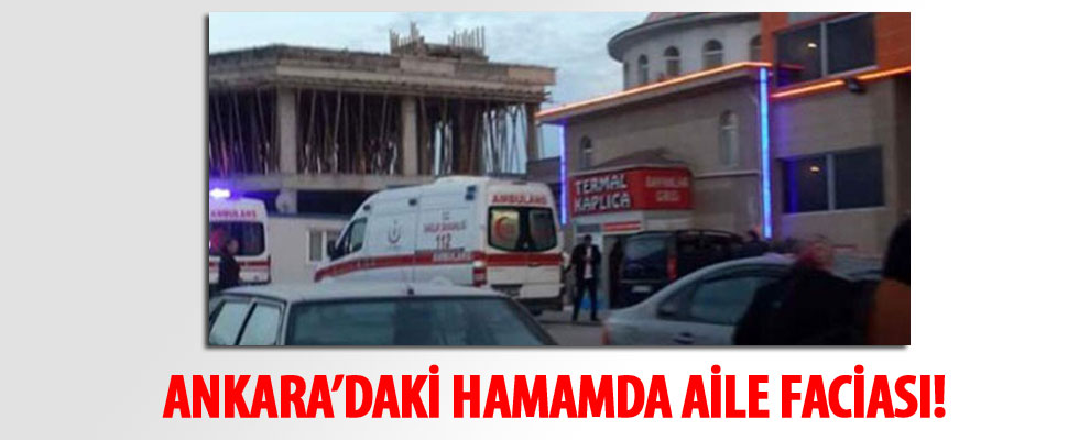 Anne ve çocuğu hamamda boğularak can verdi