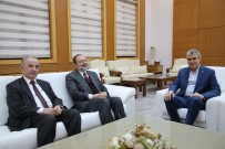 İLAHİYAT FAKÜLTESİ - Ekrem Yüce, Diyanet İşleri Eski Başkanları İle Bir Araya Geldi