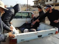 MİSKET BOMBASI - Esad Rejimi İdlib'de Saldırdı Açıklaması 3 Ölü,7 Yaralı