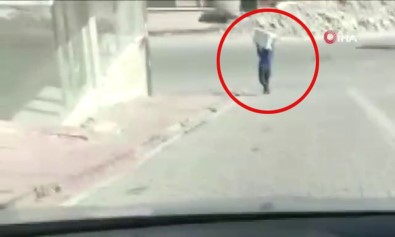 Omzunda Kombi İle Polise Yakalandı