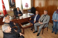 SEÇİM SÜRECİ - Başkan Alan'ı Tebrik Eden Şanal, 'Buruk Bir Ziyaret'