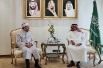 MUHAMMED SALİH - Diyanet İşleri Başkanı Erbaş, Suudi Arabistan Hac Ve Umre Bakanı İle Görüştü