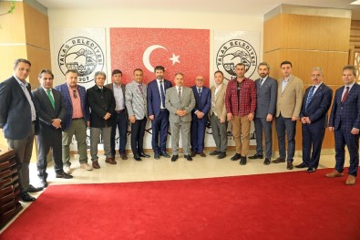 Gazeteciler Cemiyeti'nden Başkan Yalçın'a Ziyaret