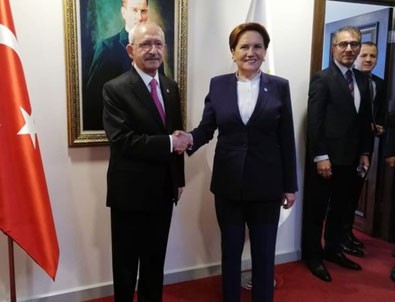 Kılıçdaroğlu'dan Akşener'e ziyaret