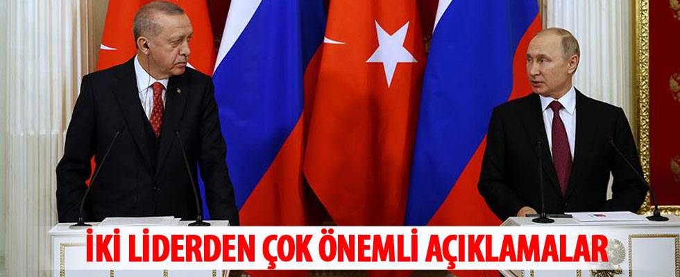 Cumhurbaşkanı Erdoğan: Rusya ile Suriye'de atacağımız adımlar büyük önem arz ediyor