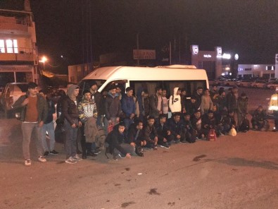 Tekirdağ'da 45 Kaçak Göçmen Yakalandı