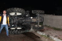 Tekirdağ'da Kamyonet Traktöre Çarptı Açıklaması 4 Yaralı
