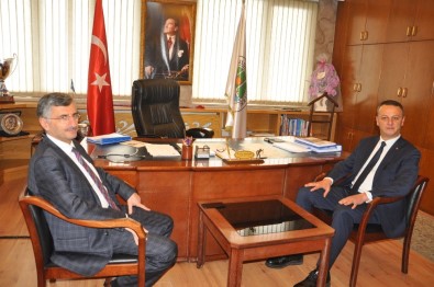 Başkan Selim Alan'ı Ziyaret Eden Vali Bektaş; '24 Saat Beraber Çalışacağız'