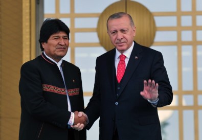 Bolivya Cumhurbaşkanı Cumhurbaşkanlığı Külliyesi'nde