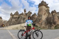 KAPADOKYA - Çinli Jacky Chen Bisikletiyle 61 Ülkeyi Gezdi