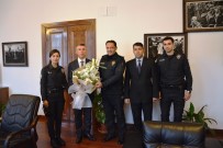 ALI SıRMALı - Kaymakam Sırmalı'ya 'Polis Haftası' Ziyareti