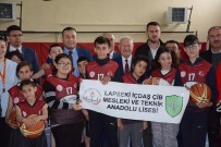 TAHIR ŞAHIN - Lapseki'de Özel Eğitimli Çocuklar İçin Basketbol Kursu Açıldı