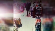 HIRSIZLIK ZANLISI - (Özel) Market Çalışanına Yakalanan Mama Hırsızı Kamerada