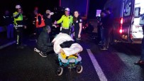 TEM'de Feci Kaza 5 Ölü 2'Si Çocuk 6 Yaralı