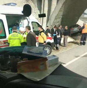 Üzümlü'de Trafik Kazası Açıklaması 2 Yaralı