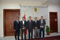 TIBET - Yeni Başkandan Kaymakama Ziyaret