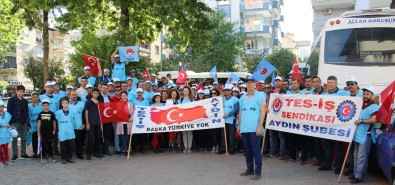 Aydın'da İşçiler 1 Mayıs Kutlamaları