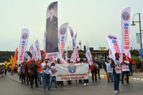 BELEDIYE İŞ - Ayvalık'ta '1 Mayıs Emek Ve Dayanışma Günü' Coşkusu