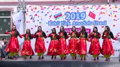 Bakü Türk Anadolu Lisesi'nde 'Kültür Ve Sanat Şenliği'