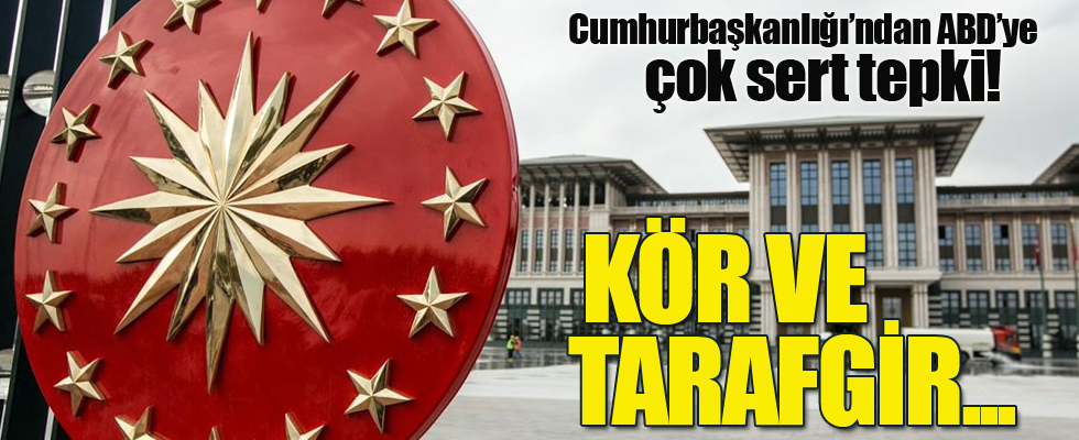 Cumhurbaşkanlığı Sözcüsü İbrahim Kalın'dan ABD'ye sert tepki!