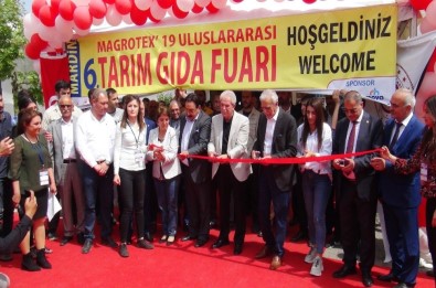 Mardin'de MAGROTEX 19 Uluslararası 6. Gıda Ve Tarım Fuarı Açıldı