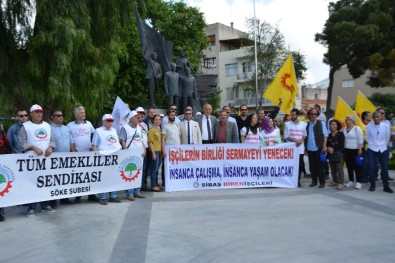Söke'de 1 Mayıs İşçi Bayramı Kutlamaları